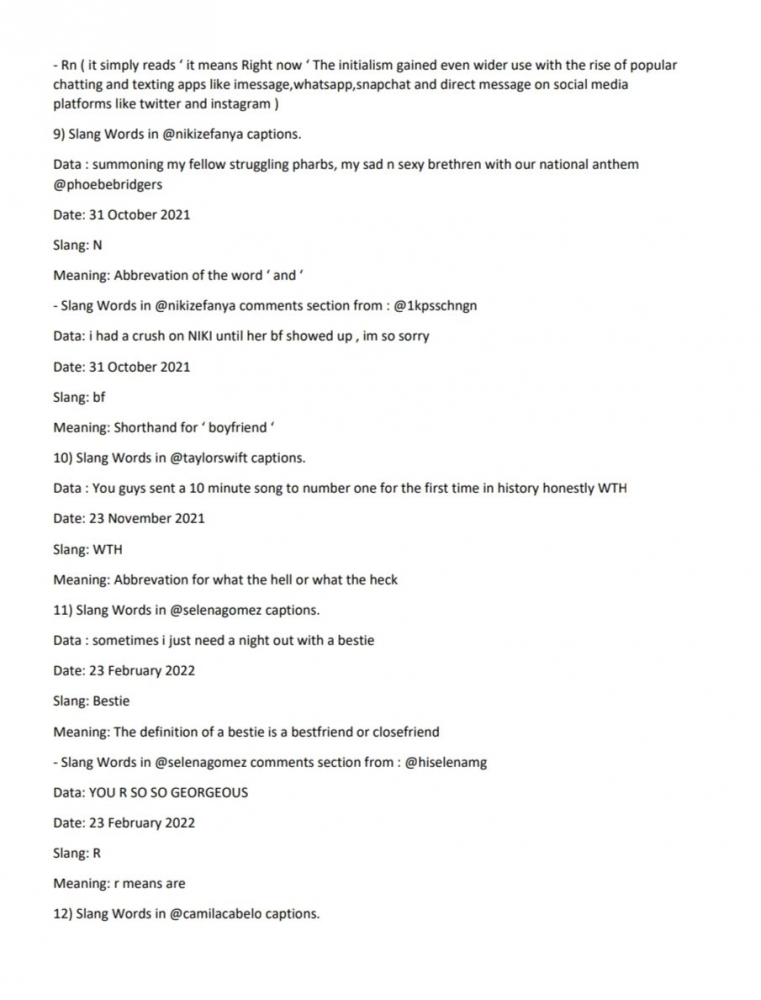 Slang Words Used In Instagram Halaman All Kompasiana Com Slang Words Used In Instagram Halaman All Kompasiana Com