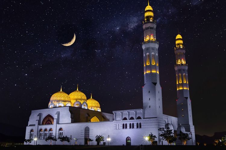 Ilustrasi malam Lailatul Qadar (unsplash) via Kompas.com