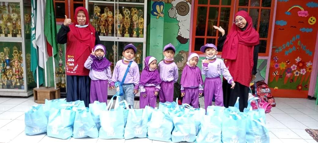 Persiapan baksos siswa PAUD,  dokumentasi pribadi Ima