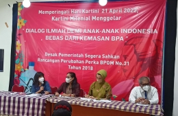 Dialog Ilmiah Demi Anak-Anak Indonesia Bebas Dari Kemasan BPA (foto: Bismar)