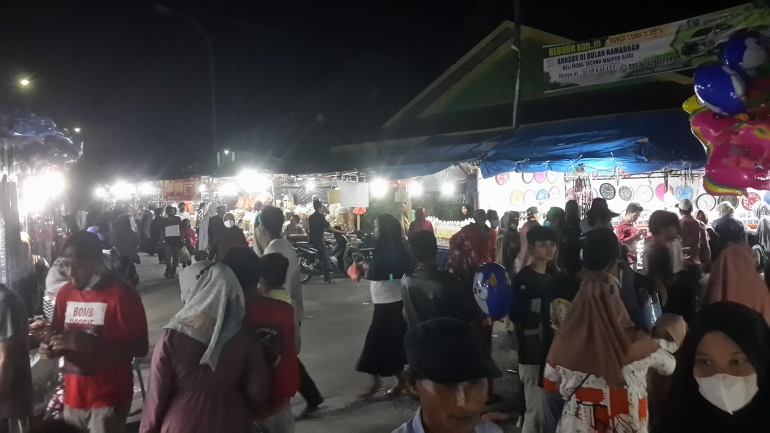 Poto bazar ramadhan karimun/dokpri