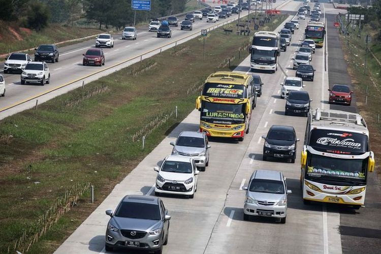 Ilustrasi Foto Mudik by Kompas.com/Garry Lotulung. 