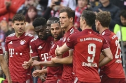 Bayern Munchen berhasil menjadi juara Bundesliga. Foto: AFP/Frank Hoermann/Sven Simon via Kompas.com