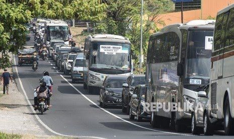 Situasi mudik.Foto:M.Agung Rajasa/antara/republika.co.id