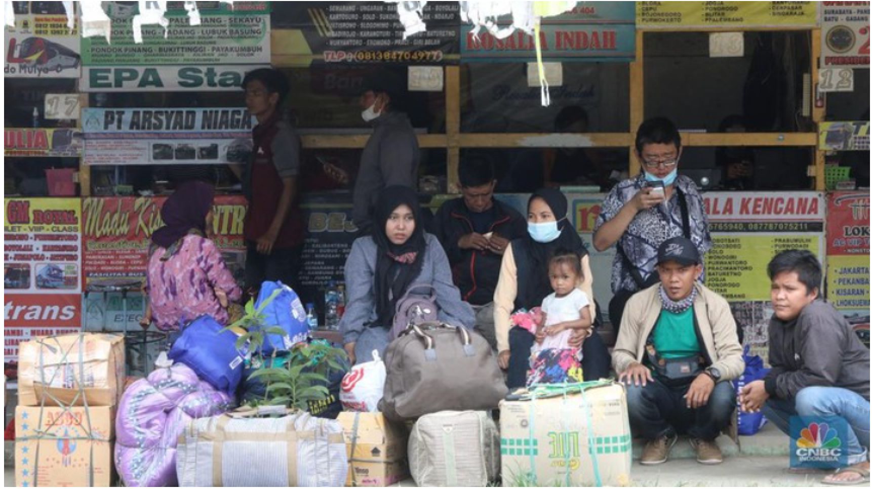 Mudik (foto www.cnbcindonesia.com)