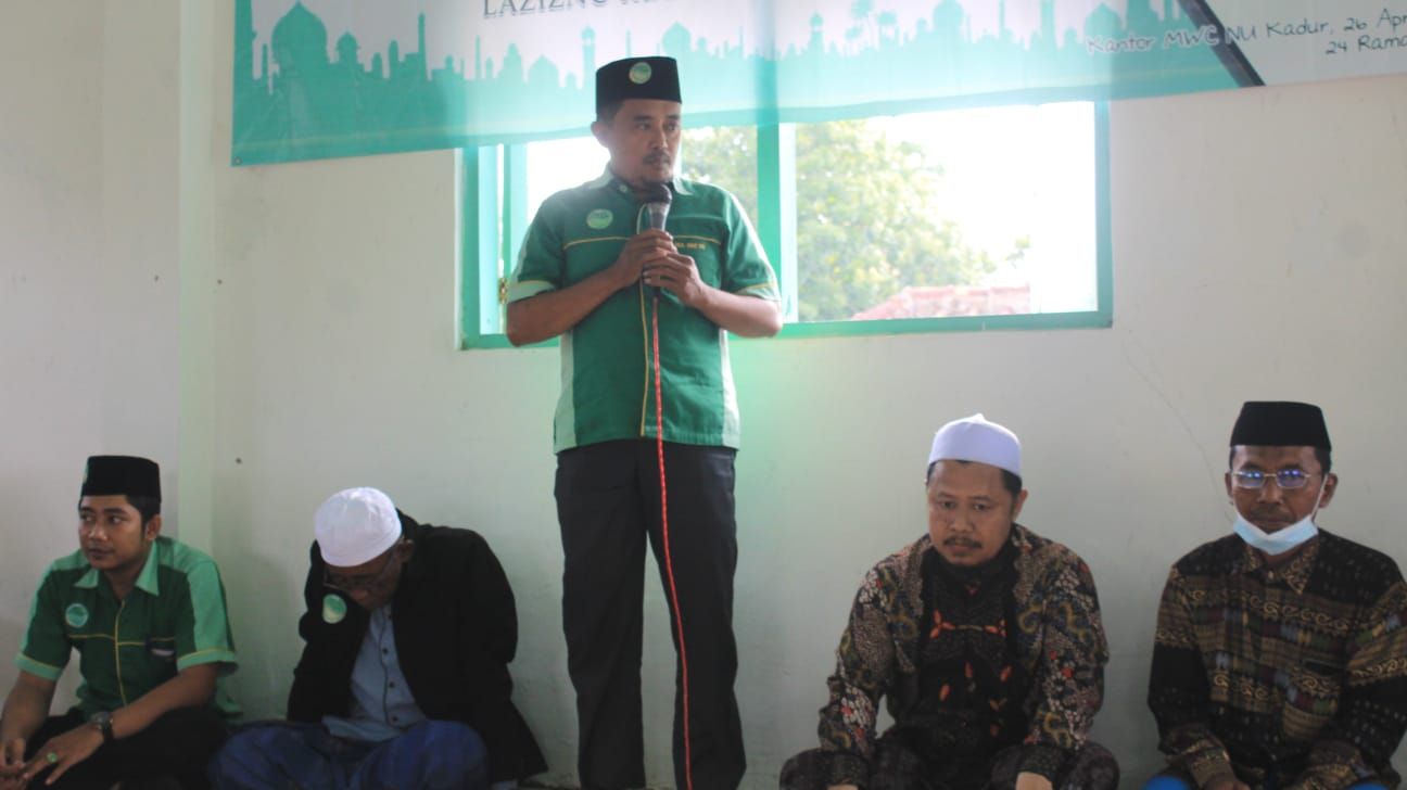 Foto: Ustad Zainal memberi sambutan. Dokpri 