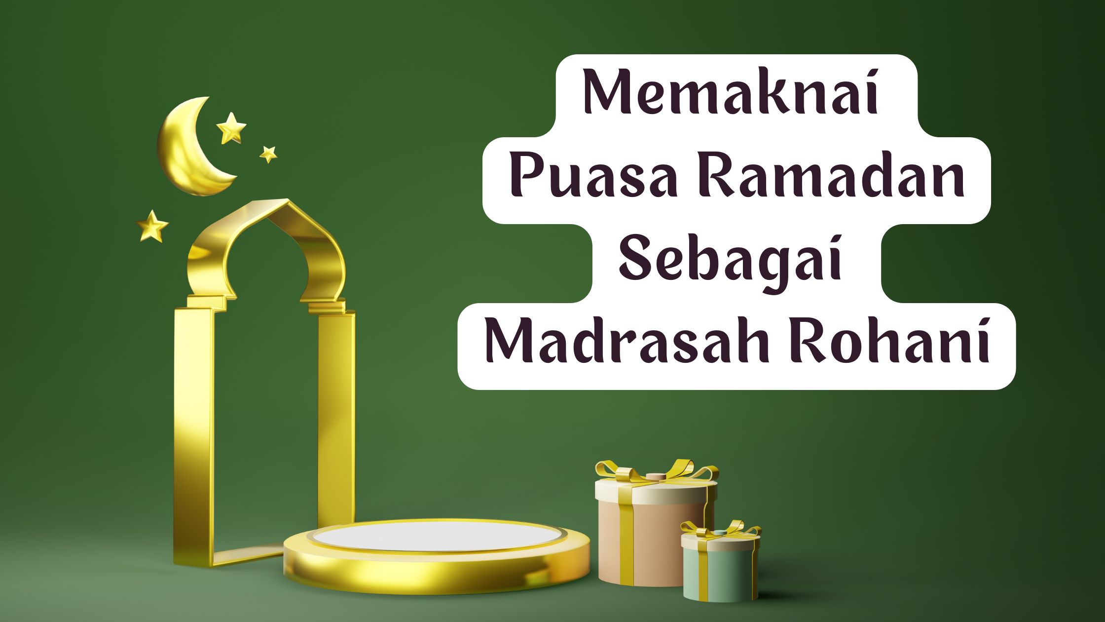 Jika kita bisa memaknai puasa Ramadan, maka akan melahirkan perubahan karakter yang lebih baik setelah bulan suci Ramadan berlalu (dok.pri)