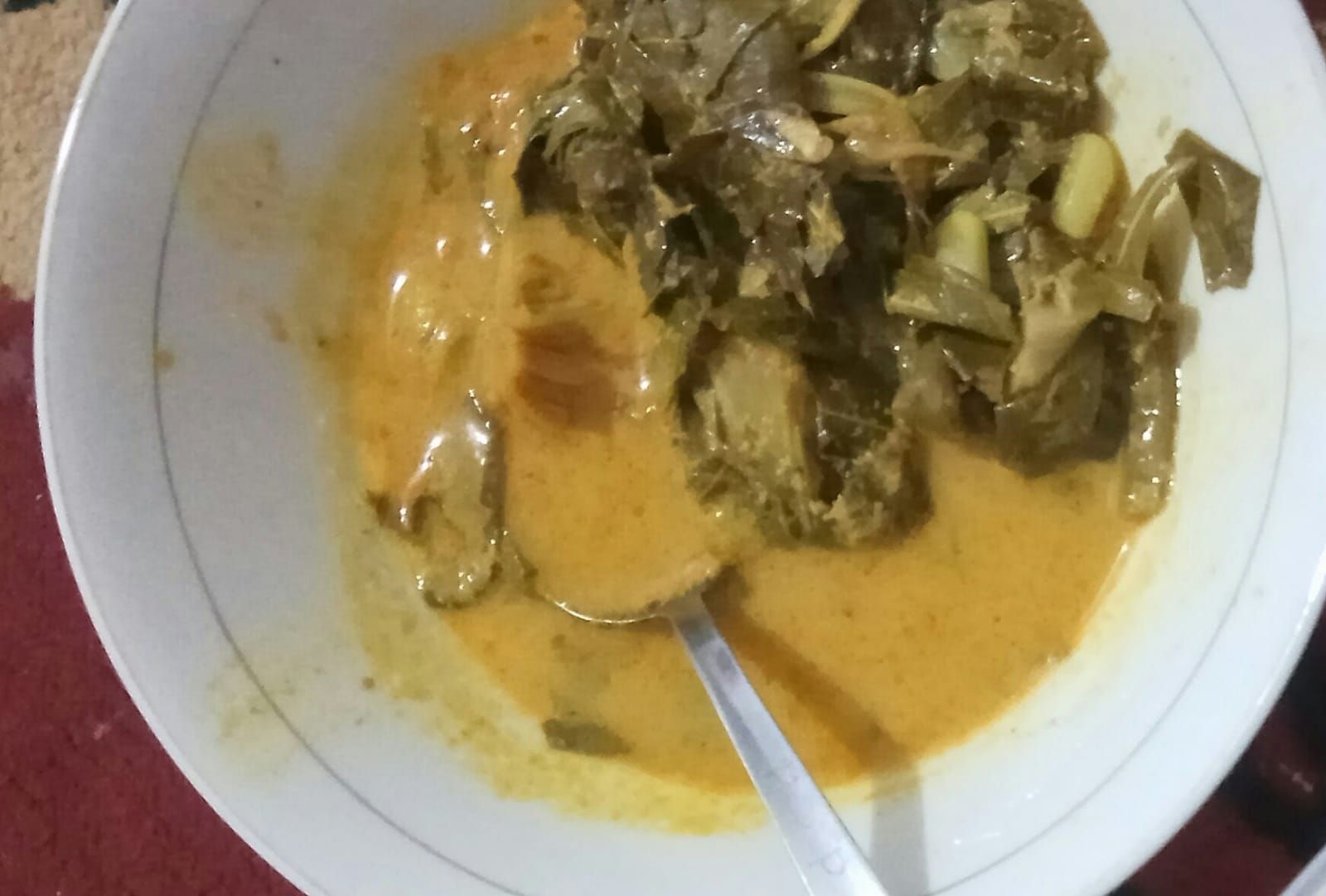 Kondisi gulai tak layak (dokpri)