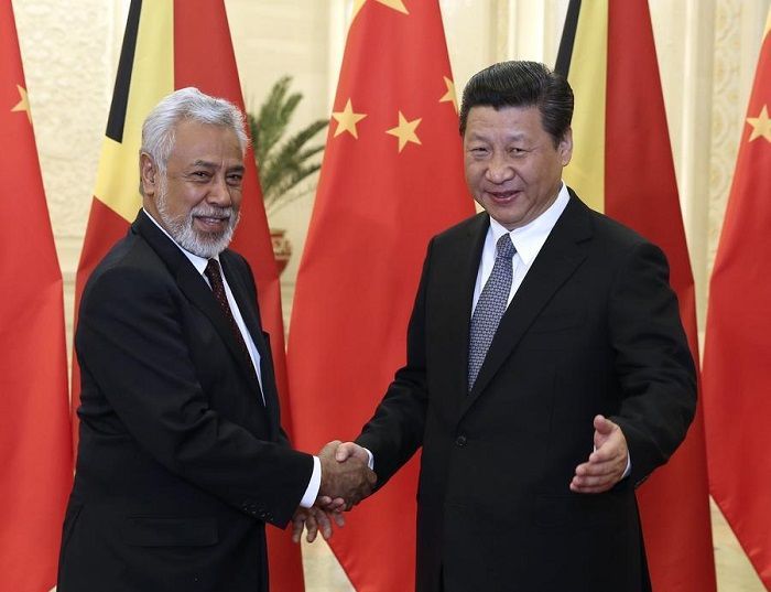Timor Leste Datangkan AL China untuk Gasak Australia /Xinhua/teks via Lingkaran Kediri.com.