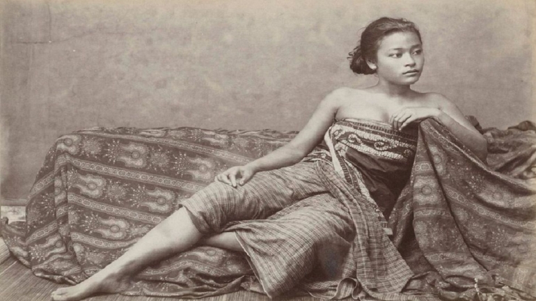 Perempuan Jawa di era kolonial. Koleksi Rijksmuseum Belanda