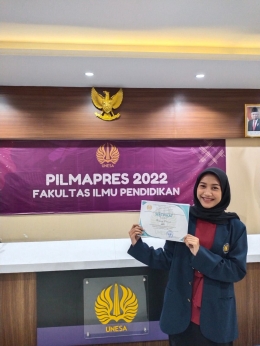 Dok Mayang Pramesti, Mahasiswa Bimbingan dan Konseling Universitas Negeri Surabaya 
