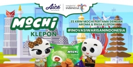 Es krim Aice dengan rasa klepon untuk mengenalkan kuliner warisan Indonesia (Sumber:Aice)