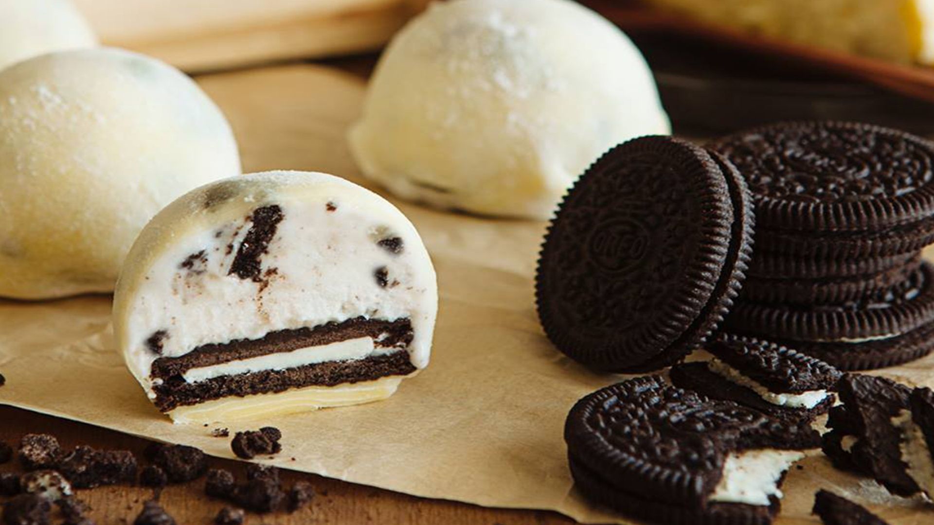 ilustrasi Aice Mocchi Dessert dan Oreo | Kecemedia.com