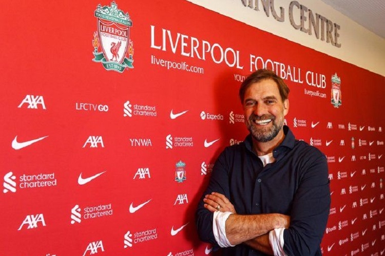 Pelatih Liverpool FC, Juergen Klopp, resemi perpanjang kontrak dengan 