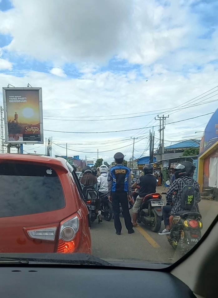 Macet dimana mana, dok. Pribadi