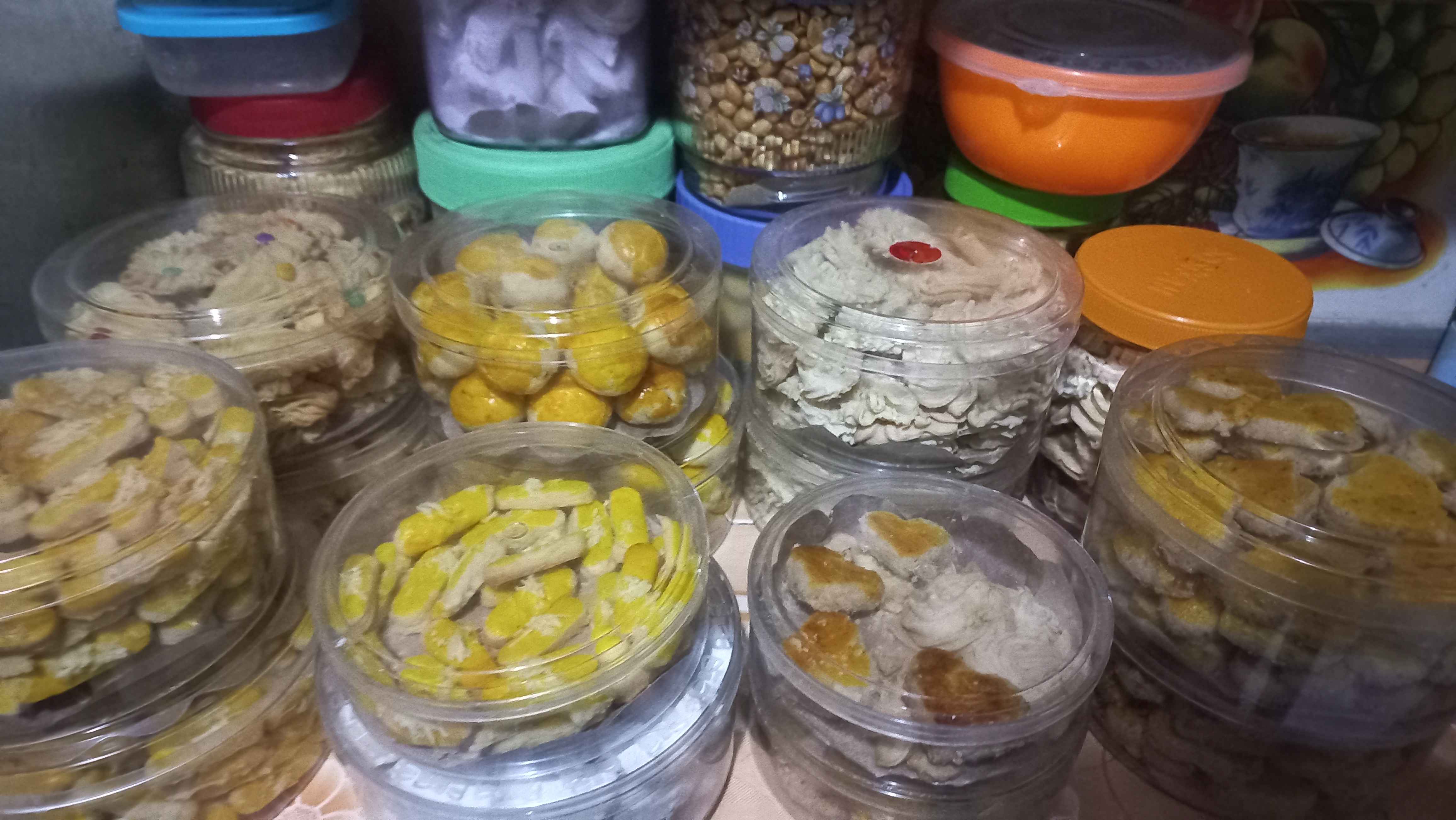 Beragam kue lebaran hasil karya my mom/Raja Lubis