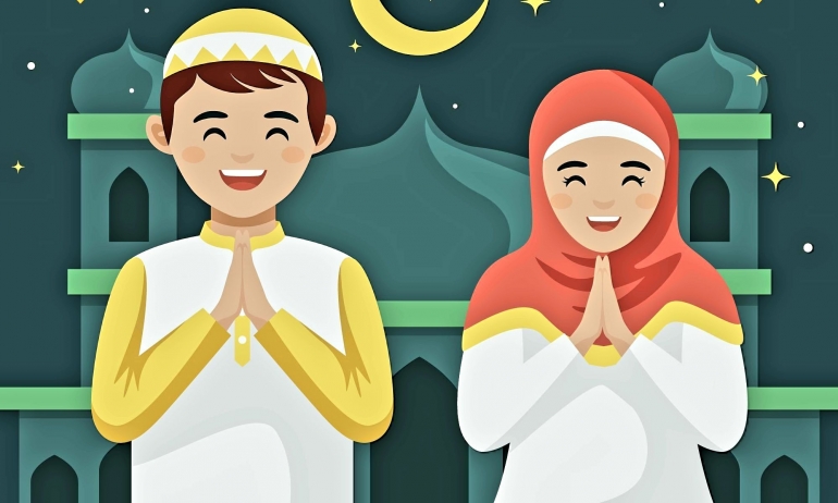 Salah satu caption pilihan idul fitri 1443 H atau tahun 2022. Foto: aboutmalang.com