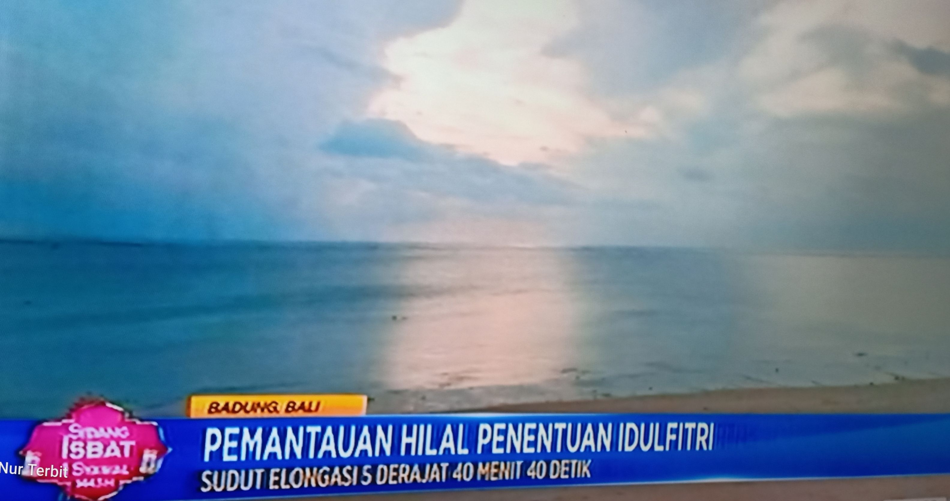 Foto repro Nur Terbit dari Indosiar 