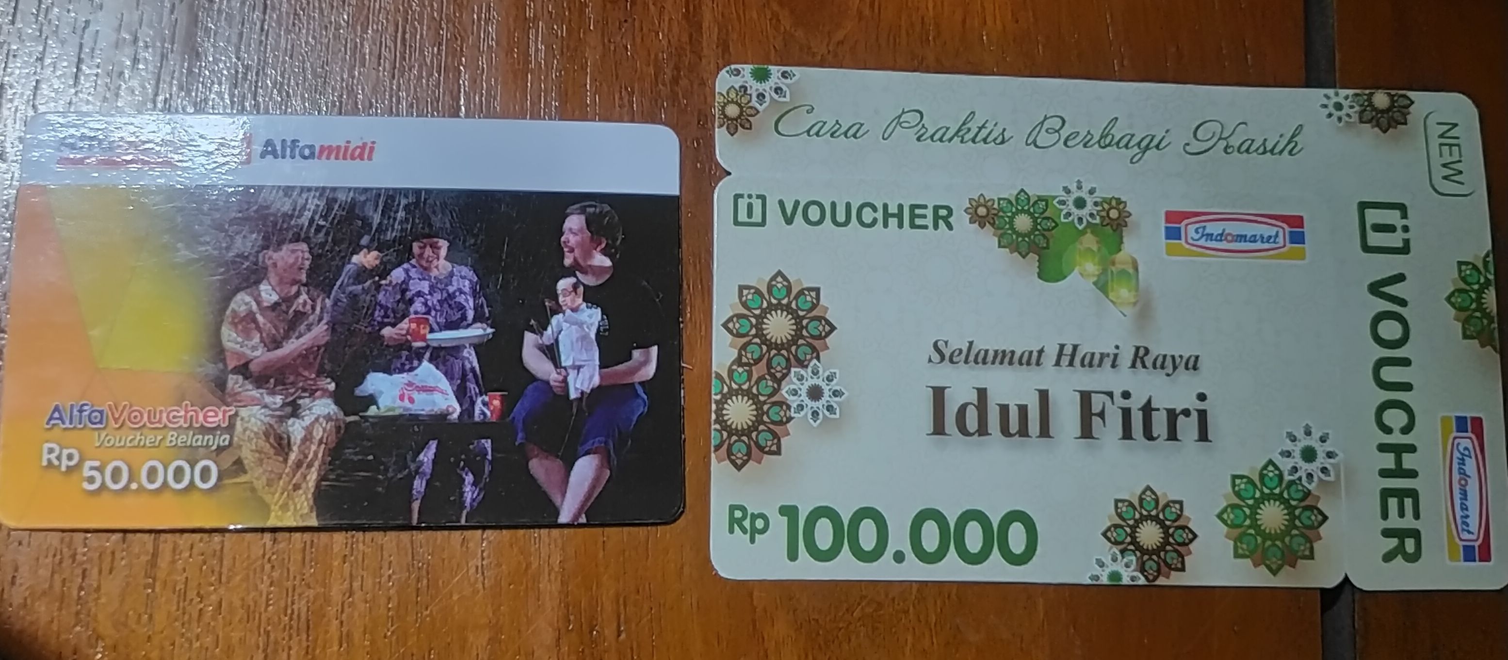 Voucher Belanja THR (Dokpri)