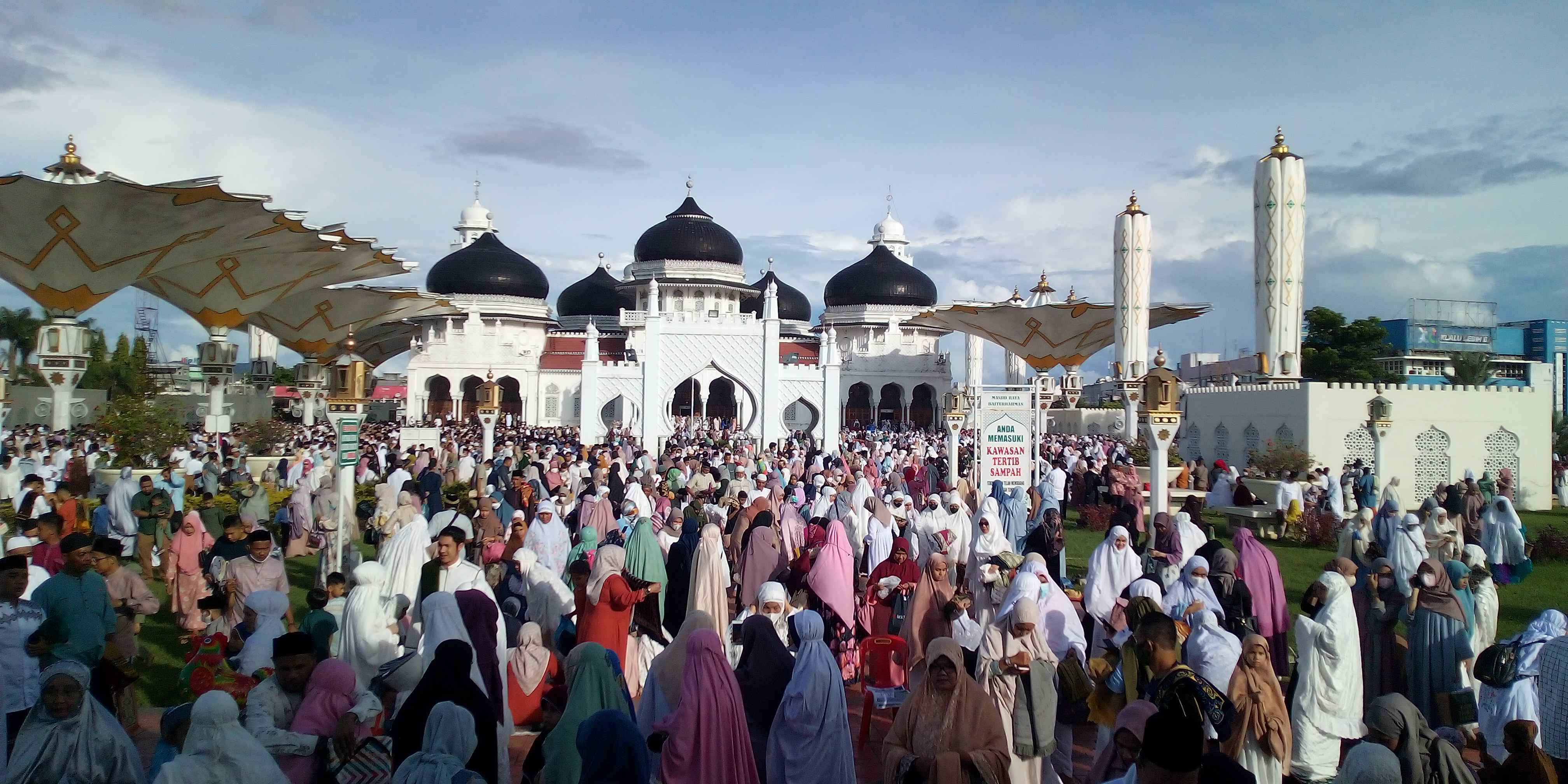 Pasca Shalat Idul Fitri 1 Syawal 1443 Hijriyah (Doc Istimewa-Rachmad Yuliadi Nasir)