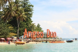 Ratusan pengunjung akan kunjungi Pulau Angso Duo Kota Pariaman Foto (ANTARA/HO) 