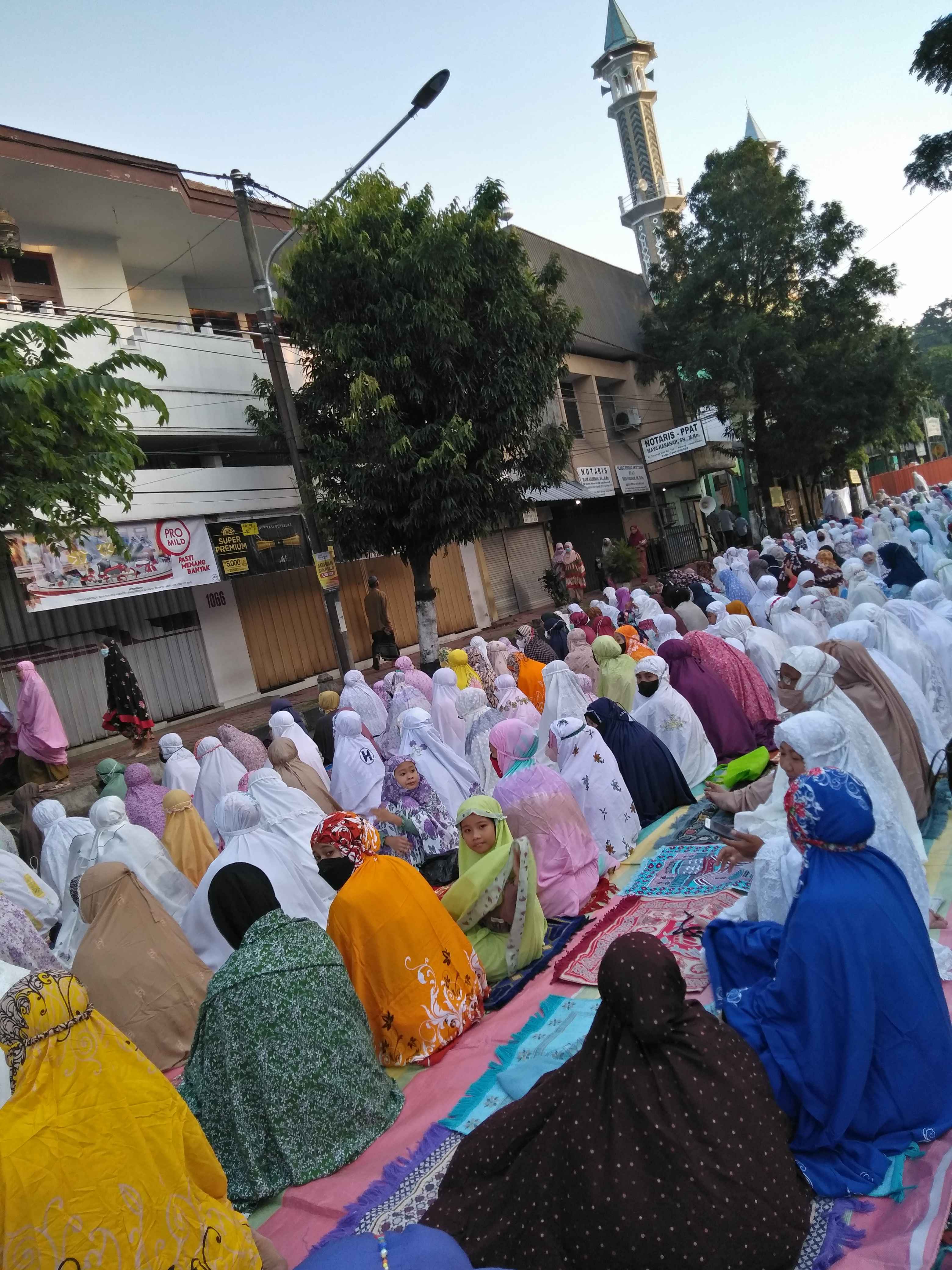 Suasana sholat Id,  dokumentasi pribadi 