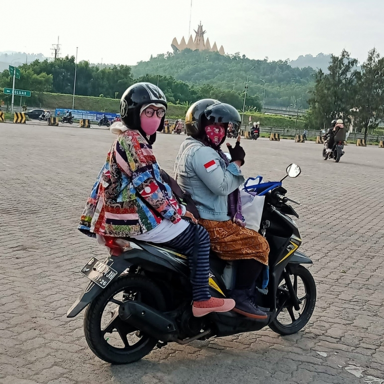 Mudik dengan motor | Dokumen pribadi