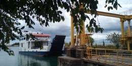 KMP Papuyu di Pelabuhan Ulee lheue Banda Aceh (Doc Istimewa-Rachmad Yuliadi Nasir)