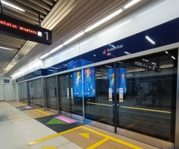 Stasiun MRT Dukuh Atas | dokumentasi pribadi
