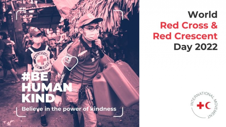 Be Human Kind, tema Hari Palang Merah dan Bulan Sabit Merah Sedunia 8 Mei 2022- IFRC.org