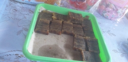 Lapis legit adalah makanan khas Lampung yang dihidangkan di hari lebaran  (dokumen pribadi)