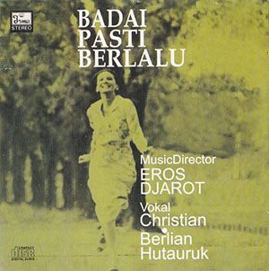 Sampul kaset album Badai Pasti Berlalu, Chrisye/Foto: Musica Studio's