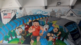 Salah satu mural di Terowongan Kendal | sumber: goodnewsfromindonesia.id