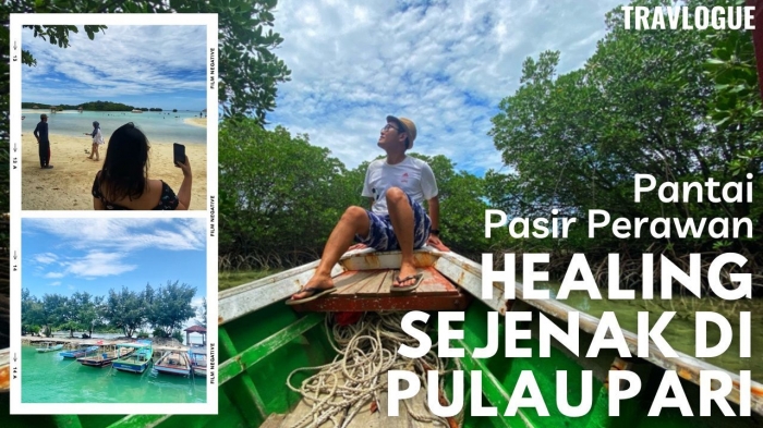 Pantai Pasir Perawan di Pulau Pari (Dokpri)