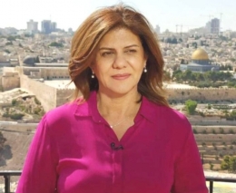 Shireen Abu Akleh, wartawan Al-Jazeera (dok. Al-Jazeera)