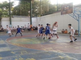 Pertandingan antar kelas di SMAK Kolese St. Yusup, Malang | Dokumen pribadi