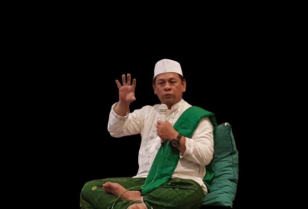 KH. Agus SalimHS, Rois Idarah Syu'biyah JATMAN Bekasi/by. Abdus Saleh Radai