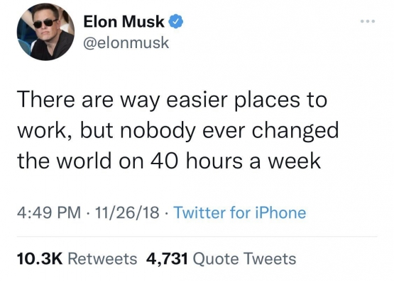 Gambar 1. (Sumber : twitter.com/ Elon Musk)