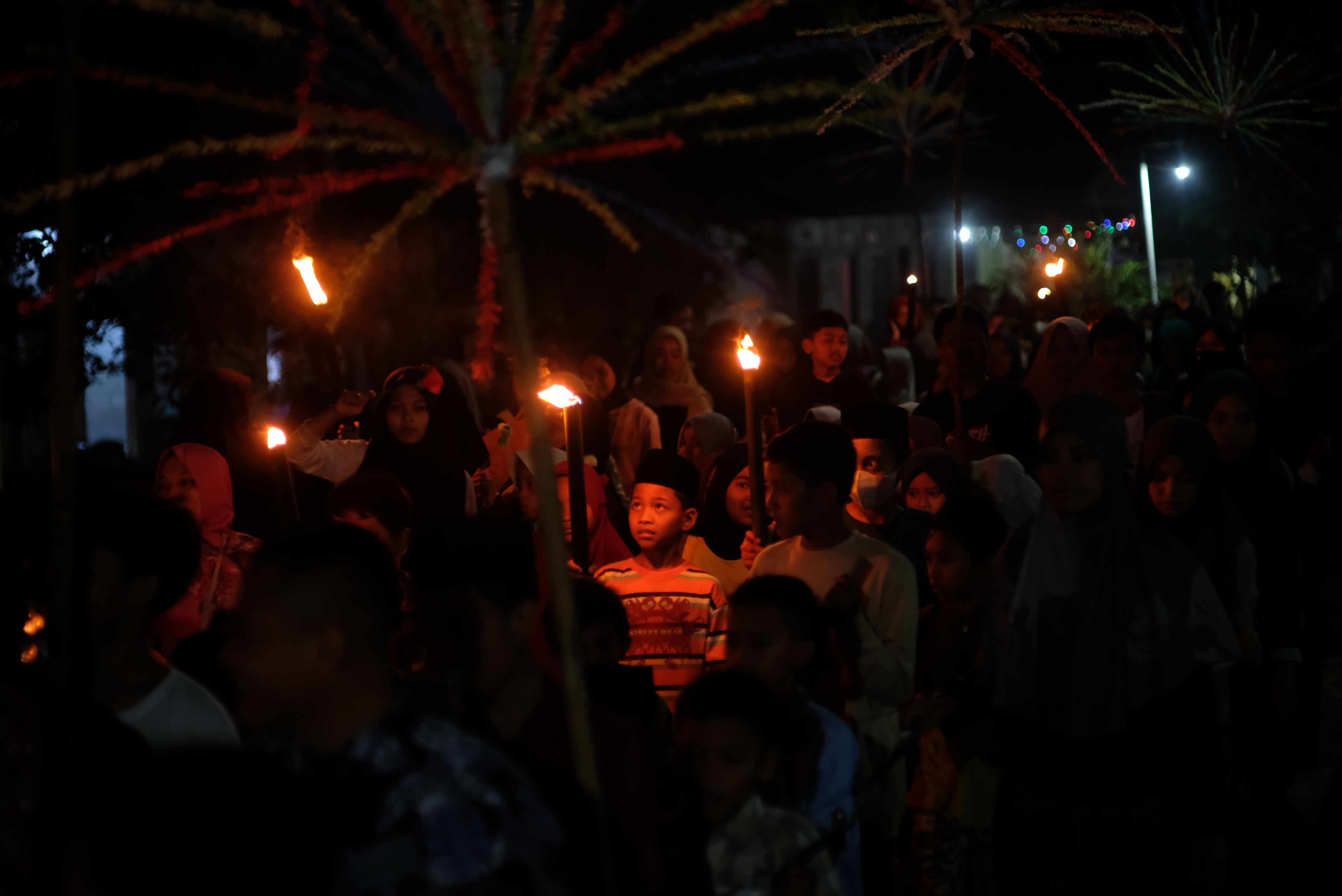 Kegiatan Takbir Keliling dan Arak-Arakan