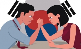 Percekcokan dalam rumah tangga akibat istri terserah Korean Wave Syndrome (via hapskorea.com)
