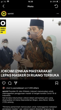 Pesan presiden Jokowi