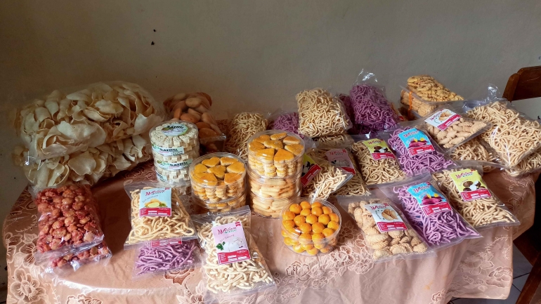 Beberapa Produk UMKM di Dusun Gondang - Dokumentasi Pribadi