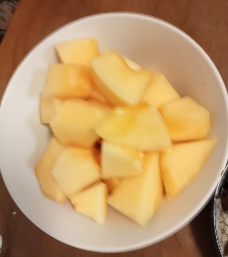 potongan melon dok pribadi