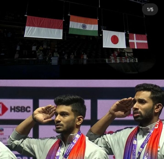 India Juara Thomas Cup 2022 untuk pertama kalinya - Dok. Badmintalk