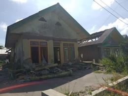 Foto 8a: Rumah korban erupsi gunung Semeru. | Dokumen pribadi