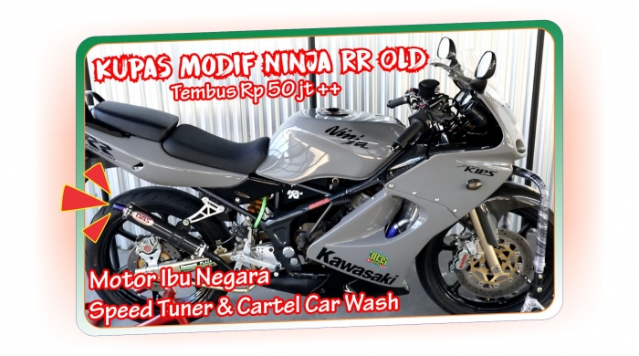 Modif Ninja RR Menuju Hedon/dokpri