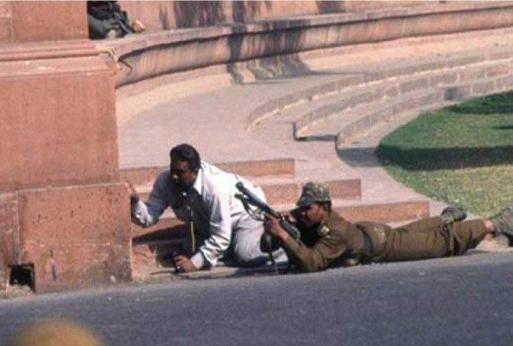 Serangan  di Parlemen India Tahun 2001. Foto : PTI/India 