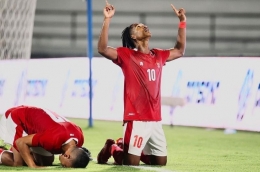 Ronaldo Kwateh cetak gol pertama (pikiran-rakyat.com)