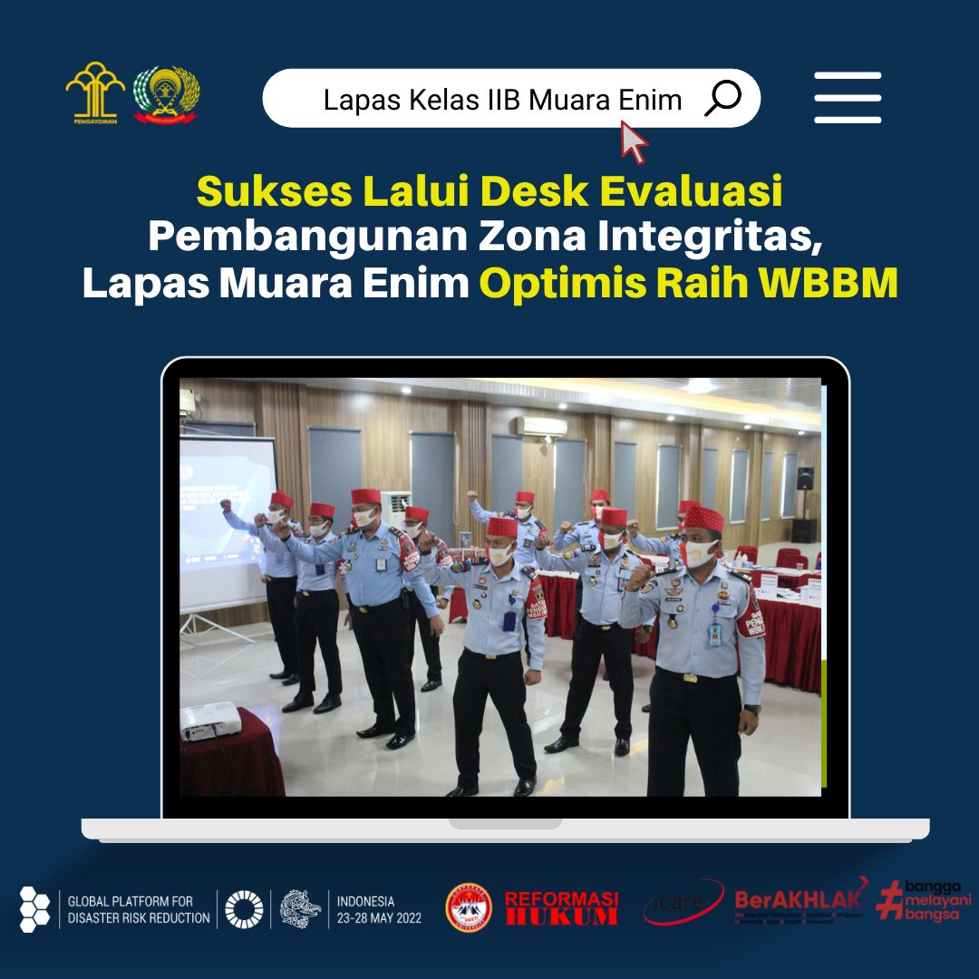 Sukses Lalui Desk Evaluasi Pembangunan Zona Integritas, Lapas Muara ...