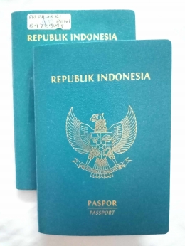 Dokumen pribadi. Paspor lama & baru